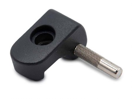 Uña de acero inox negra con pasador 6mm para Xiaomi Mi3