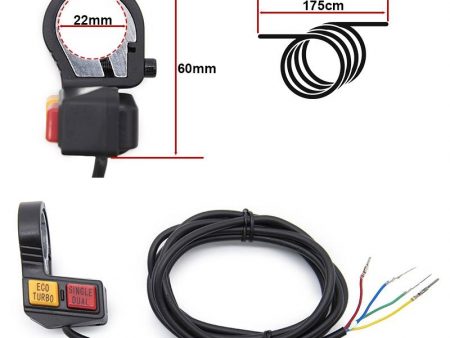 Botonera para Eco-turbo/single-dual 2F - 2M