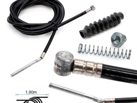 Cable de freno con camisa Dualtron Mini (trasero) - 1,90M