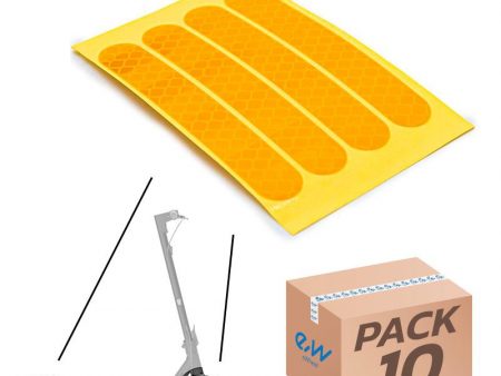 Adhesivo reflectante amarillo para Max G30