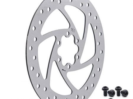 Disco de freno 160mm 6H plata