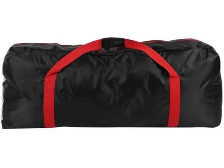 Funda de tela impermeable 100x40x20 cm roja