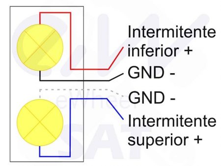 Intermitentes 12-72V para Kugoo M4 Pro
