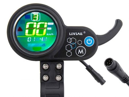 Display LIVIAE 6 pin acelerador de índice