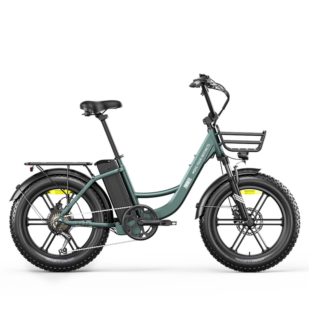 Zwheel Bicicleta Eléctrica Urban Pioneer Green - Imagen 2