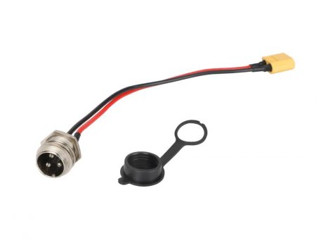 Puerto de Cargar GX16-Conecto XT60 Cable 20 cm