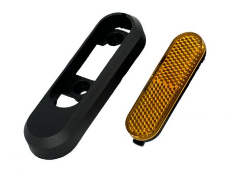 Embellecedor Rueda trasera + Reflector Amarillo (2 pcs)