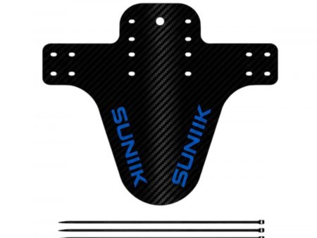 Guardabarros Universal Fibra Carbono Azul