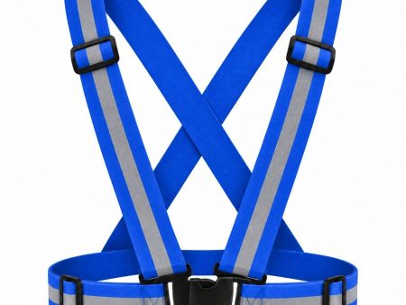Chaleco Reflectante Tirante Azul